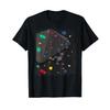 Climbing Gym And Boulder Wall With Handles Bouldering T Shirt Black Vintage Washed Streetwear Casual Comfortable Homme Unisex