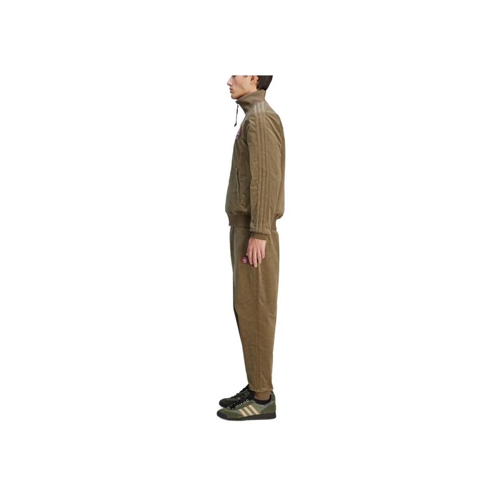 adidas Originals X C.P. Collaborazione Aziendale FW24 Moda Pantaloni Sportivi Morbidi Confortevoli Pantaloni Unisex Verde Oliva JH1442