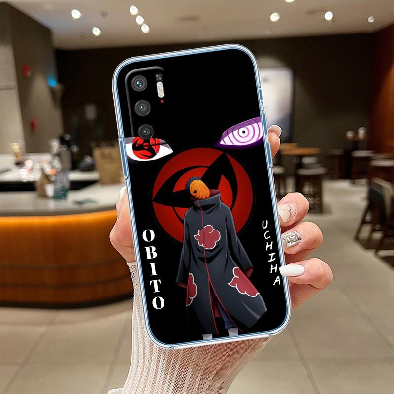 

UP40 Naruto Obito Madara Transparent Phone Case for Samsung Galaxy A04 A04S A14 A23 A34 A54 M23 M33 M52 M53 Galaxy A23