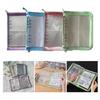 Anti-oxidation Jewelry Organizer Album Earrings Storage Booklet Transparent Necklace Bracelet Rings Holder Case Pouch