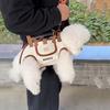 Double Shoulder Dog Carrier Backpack Adjustable Dog Outing Bag Portable Pet Strap Artifact  Travel