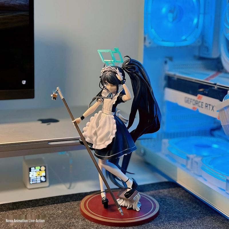 Blue Archive Tendou Alice Anime Maid Figure - Cute Bishoujo Ornament Gift Model