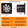 Powerful Silent Kitchen Window Exhaust Fan – Metal Square Oil & Smoke Extractor