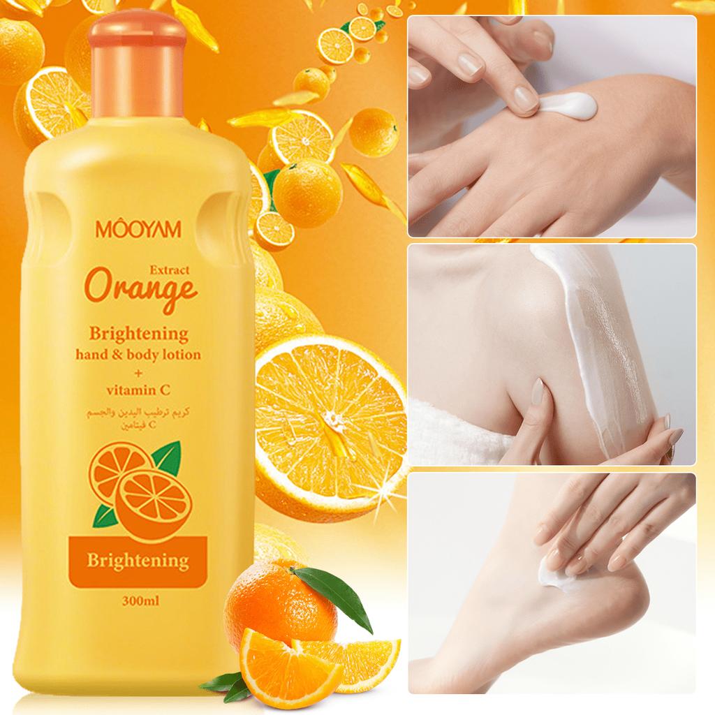 300ml Vitamin C Body Lotion, Rich In Niacinamide And Arbutin,Moisturizing And Hydrating ,No Greasy