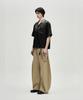 NOT4NERD Chain Stitch Half Bowling Shirt - Black