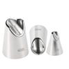 3Pcs Kitchen Stainless Steel Pastry Decorating Nozzles Cookies Biscuits Cake Baking Decoration