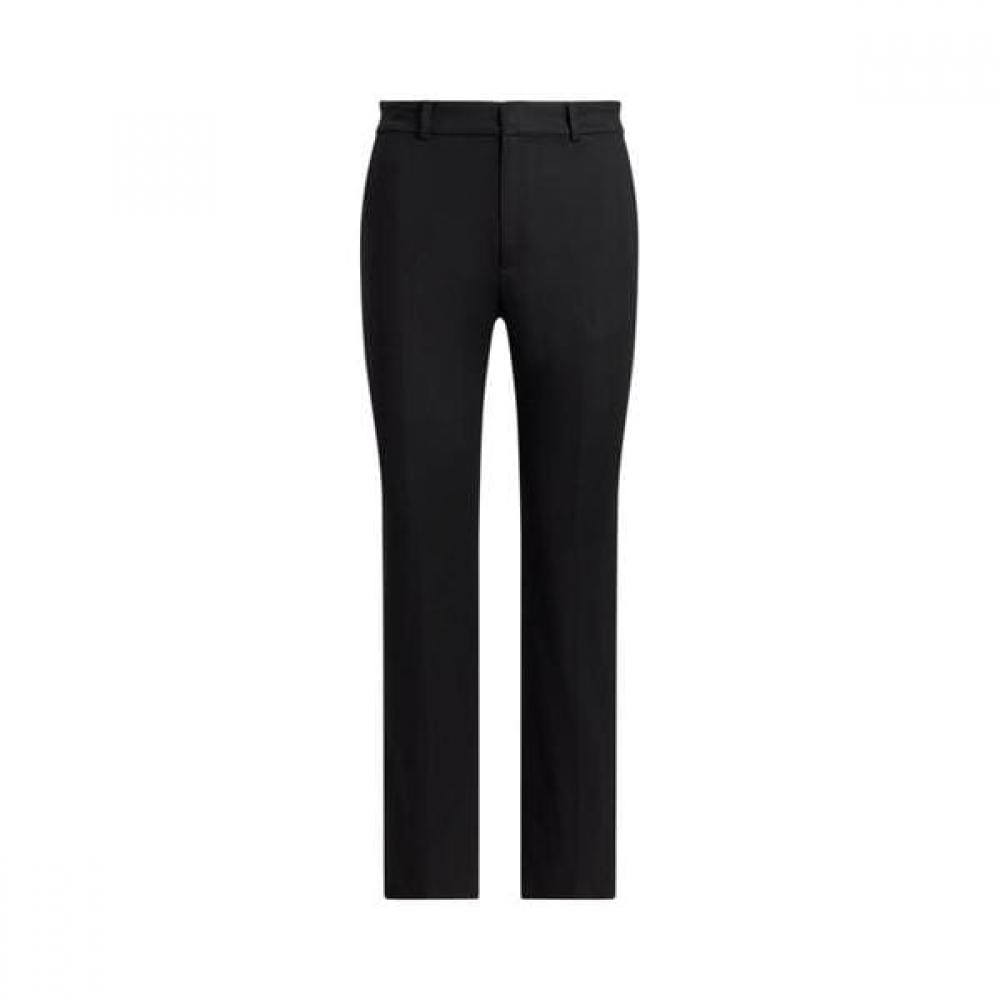 Lauren Ralph Lauren Double Face Cotton Slim Straight Pants Wmlrpntsbv20360001 0