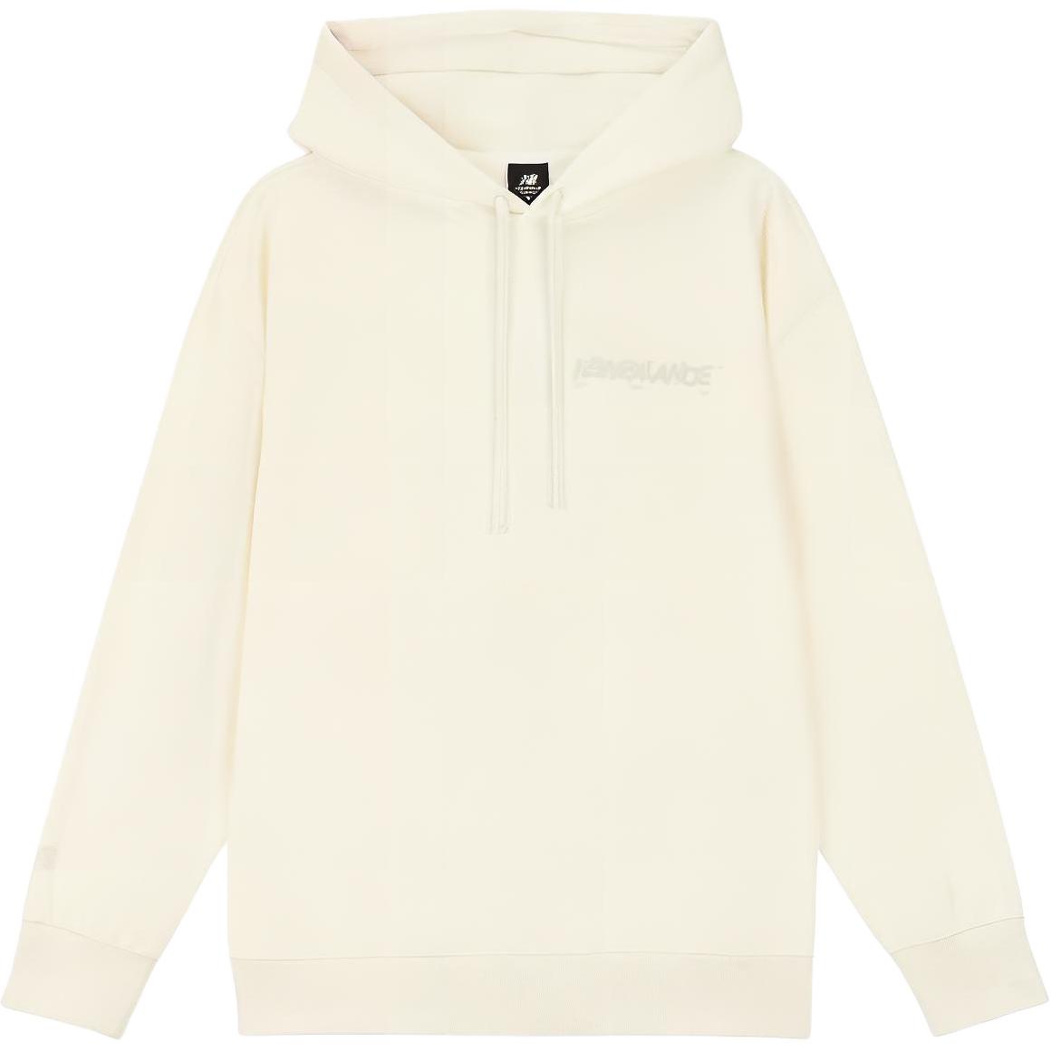 

New Balance Sweatshirts Men s White Hooded Moderate Regular AMT33326-CIC XXL