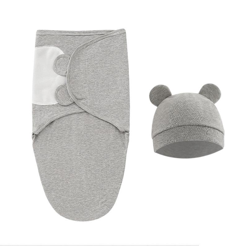 European & American Newborn Swaddle Wrap - Infant Sleeping Bag, Anti-Kick Quilt for Delivery Room