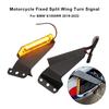 2piece LED Front Flash Amber Turn Signal For BMW S1000RR 2019 2020 2021 2022 Invisible Wing Indicator