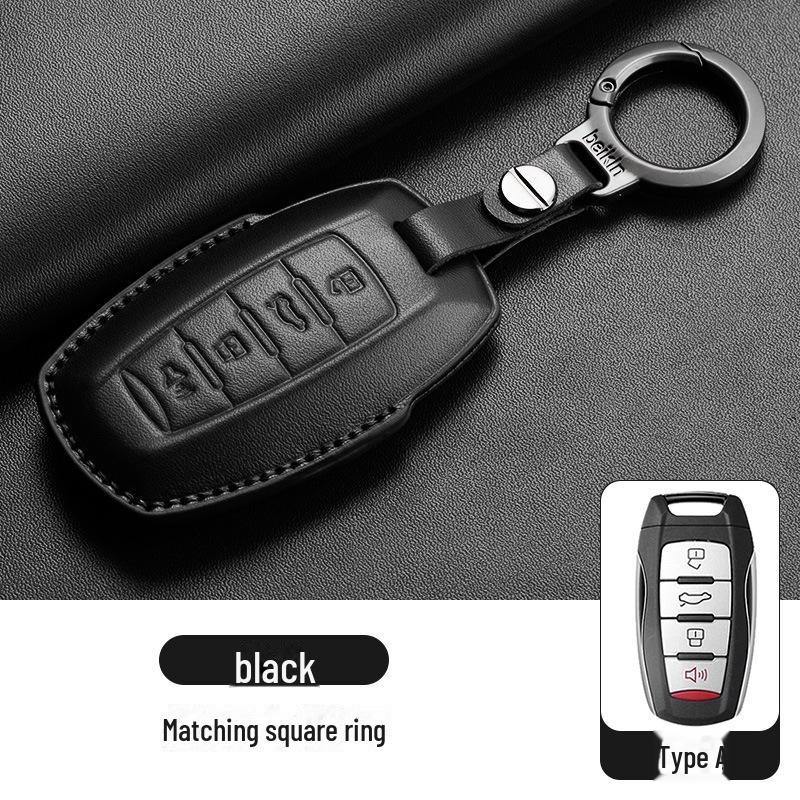 Great Wall Haval H6 Coupe Leather Key Cover for H2S/M6/F5/H4 Big Dog F7X and Haval Car Bag Buckle
