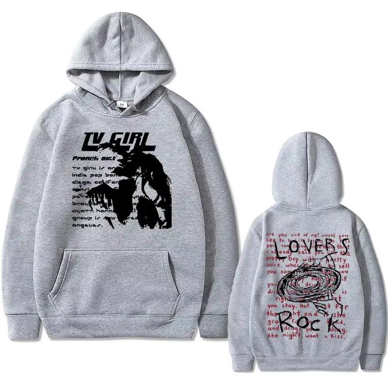 2026 Indie Pop Retro Album Aesthetic Graphic Hooded Pullover Sweatshirt Men Women Autumn Winter Streetwear Top Unisex Fashion Casual