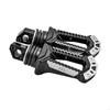 28GC Pair Ergonomic Motorcycle Passenger Foot Pegs Weather Resistant Aluminum & New Moon Footpegs for Long Lasting Use