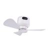 Battery Powered Ceiling Fan with Light Cordless Camping RV Tent Fan USB Rechargeable for Outdoor Home