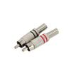 Musical RCA male Sound Silver Plated HIFI Audio Plug Connector Terminal High Quality Speaker Audio Male hole diameter 5.7mm