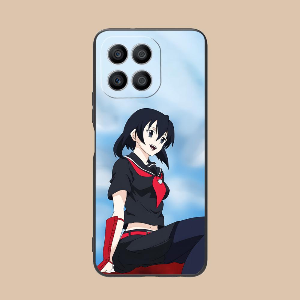 Akame Kurome Matte TPU Mobile Phone Case for Honor 90 80 70 60 50 30 20 10 9 8 7 Pro S SE Lite 5G Colorful Printing Cover