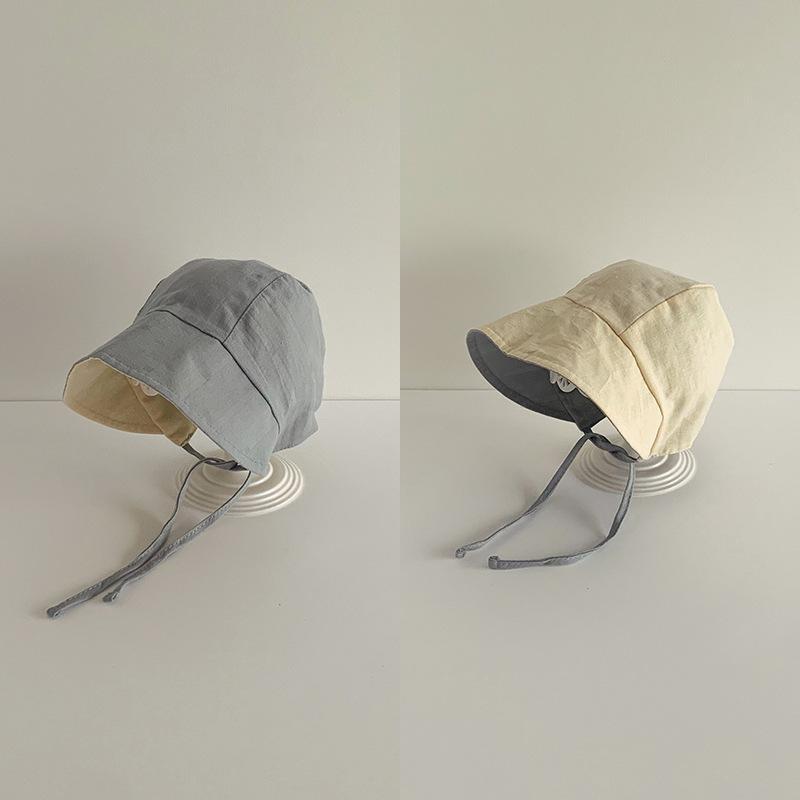 Baby Girl Princess Sun Hat Wide Brim UV Protection Cute Court Newborn Summer Thin Breathable Cap for Spring Autumn