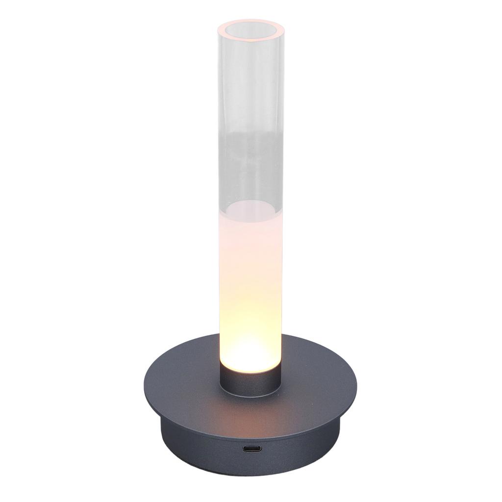 Tischleuchte Kabellos Wiederaufladbar LED IP54 Wasserdicht 2000mAh Stufenlos Dimmbar Touch 3 Farbe