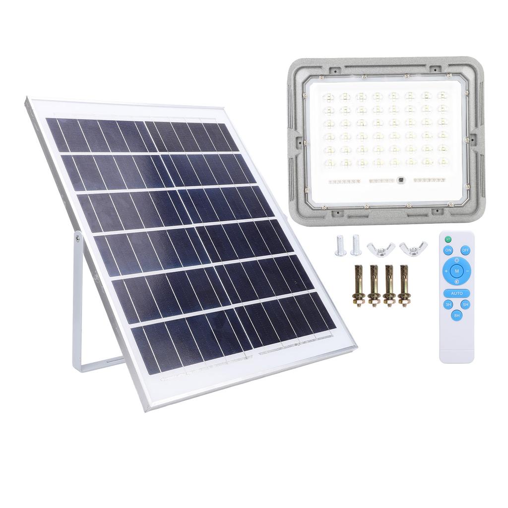 200W LED Solar Light Kit 240 Beads IP66 Water Proof 8000mAh LED Floodlight Kit for Front Doors