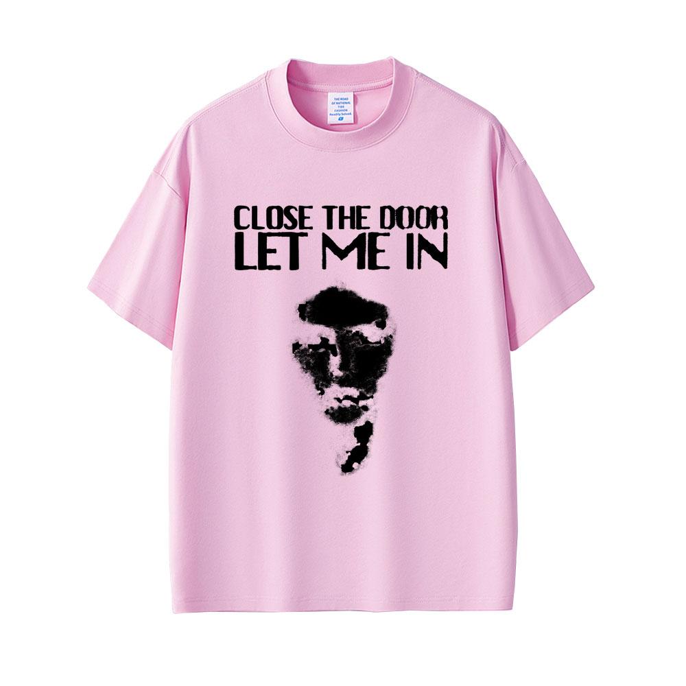 Ethel Cain Face Graphic Tshirts Perverts Vacillator Close The Door Let Me in Tshirt Unisex Women Vintage Gothic Oversized T Shirt