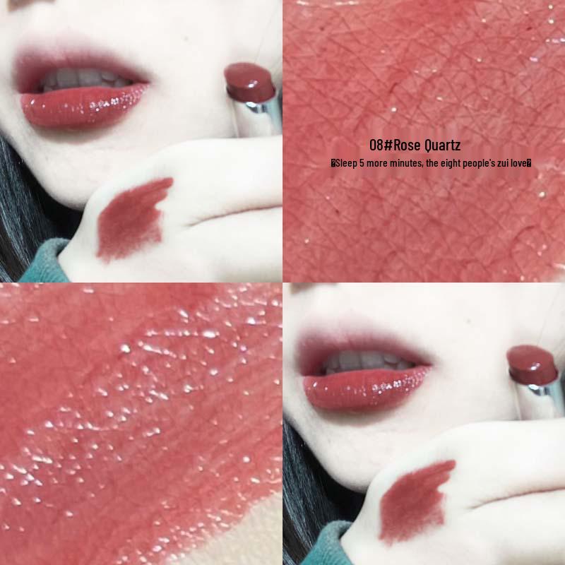 HERORANGE Pure Desire Lip Balm & Gloss in White Water Nude Pink