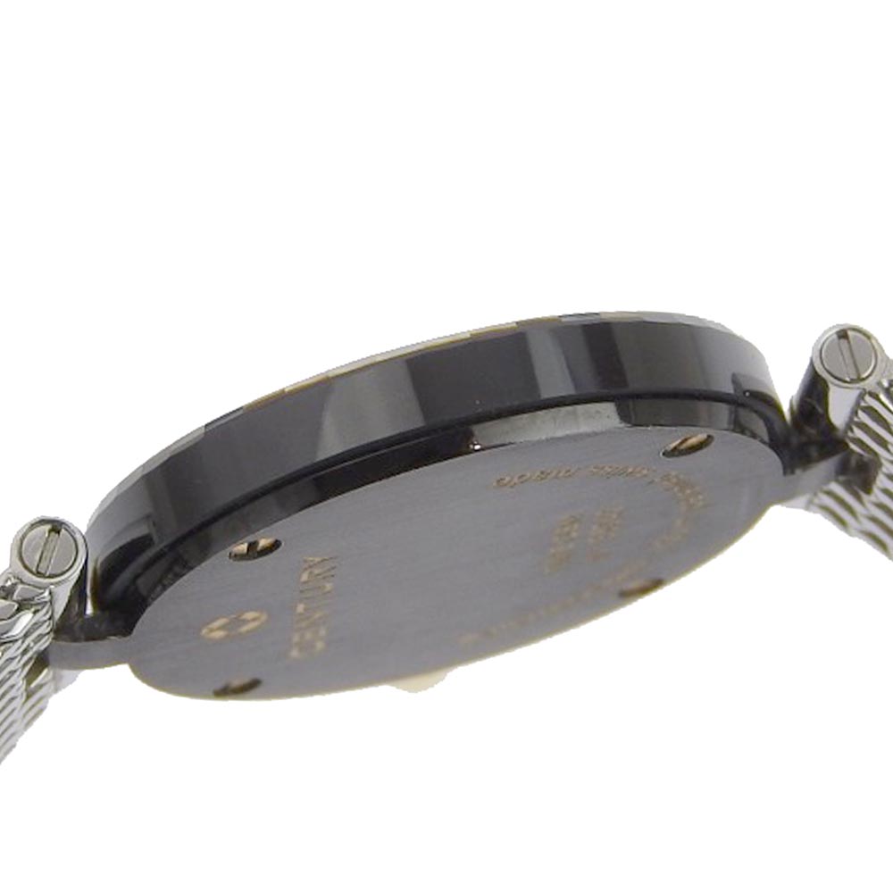 CENTURY Time gem Watches 1P diamond Silver WhiteDial Stainless Steel Quartz Analog display Women Used