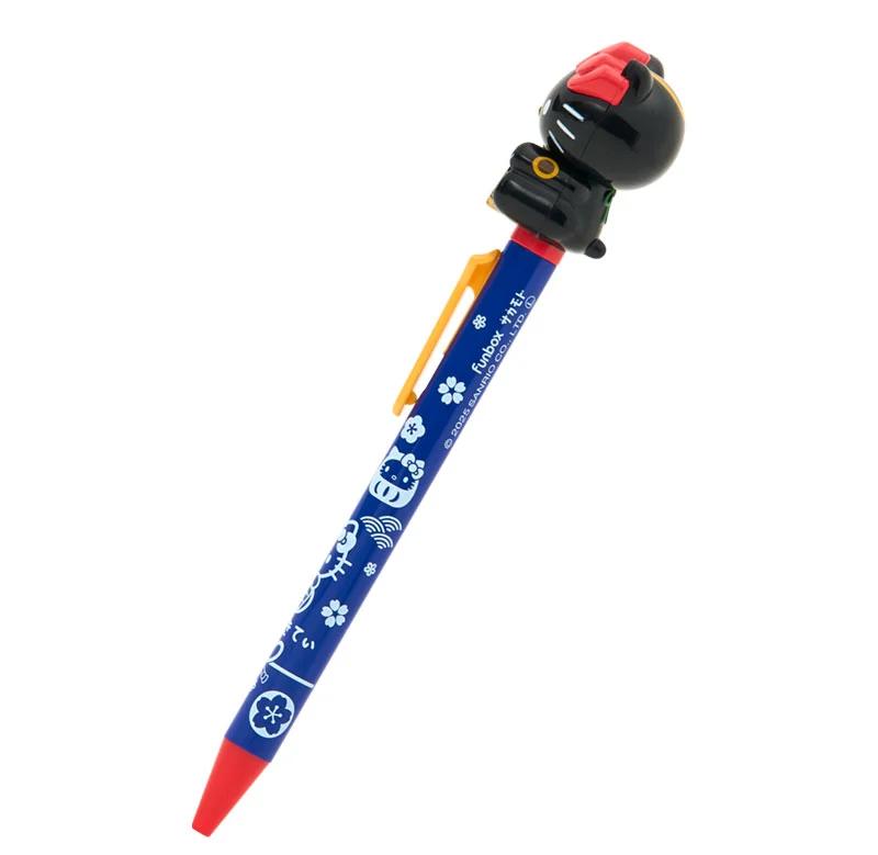 Sanrio Hello Kitty Maneki-Neko Action Ballpoint Pen Black NEW Sanrio Characters