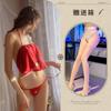 Sexy Dessous Retro Bauchtasche Bestickte Schnürung Verführung Damen Uniform Set Flirt Lingerie