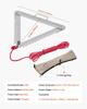 24in Aquatic Weed Rake 3-Sided Foldable Lake Weed Rake Handle 30ft Rope