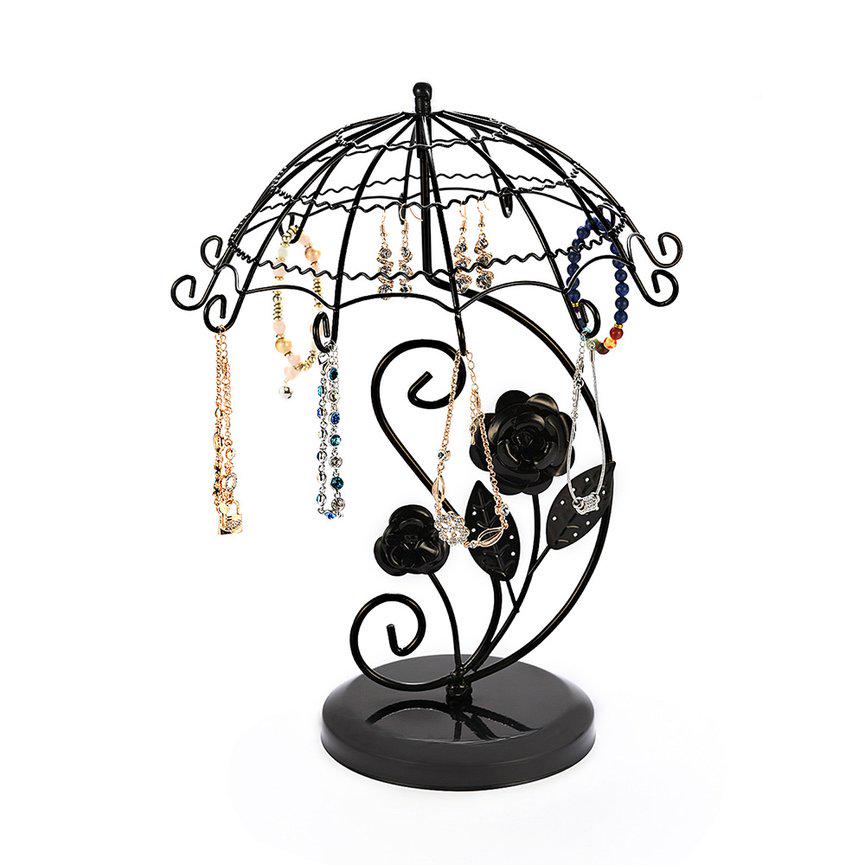 Buy Umbrella Shape Earring Holder Creative Rotating Jewelry Earring