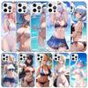 Genshin Impact Hentai Sexy Girl Phone Case For IPhone 16 17 Air 16E 15 14 Plus 13 Mini 12 11 Pro Max 7 8 + SE 2020 Soft TPU Back