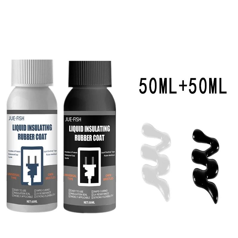 30/125ml Waterproof UV Protection Liquid Insulation Electrical Tape Tube Paste Fast Rubber Fixed Dry Insulating Sealing Glue