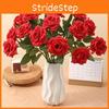 Rose Artificial Silk Bouquet For Wedding Decor Photography Props Home Use