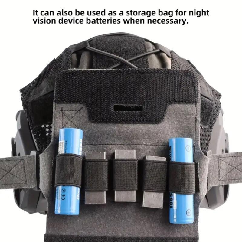 Modifiable Counterbalance Systems For Helmets Strong Fabric Construction Improves Load Distribution For Comfortable