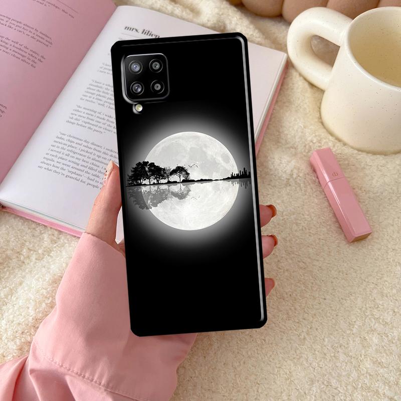 Musical Notes Violin Classical Case For Samsung Galaxy A54 A34 A14 A13 A12 A22 A32 A52 A72 A51 A71 A53 A52S Back Cover