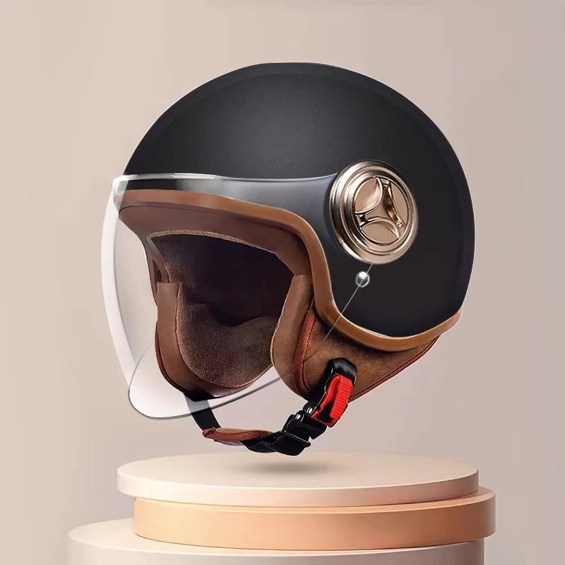 3/4 Open Face Half Motorcycle Helmet Lightweight Adult Helmet DOT Approved capacetes para moto