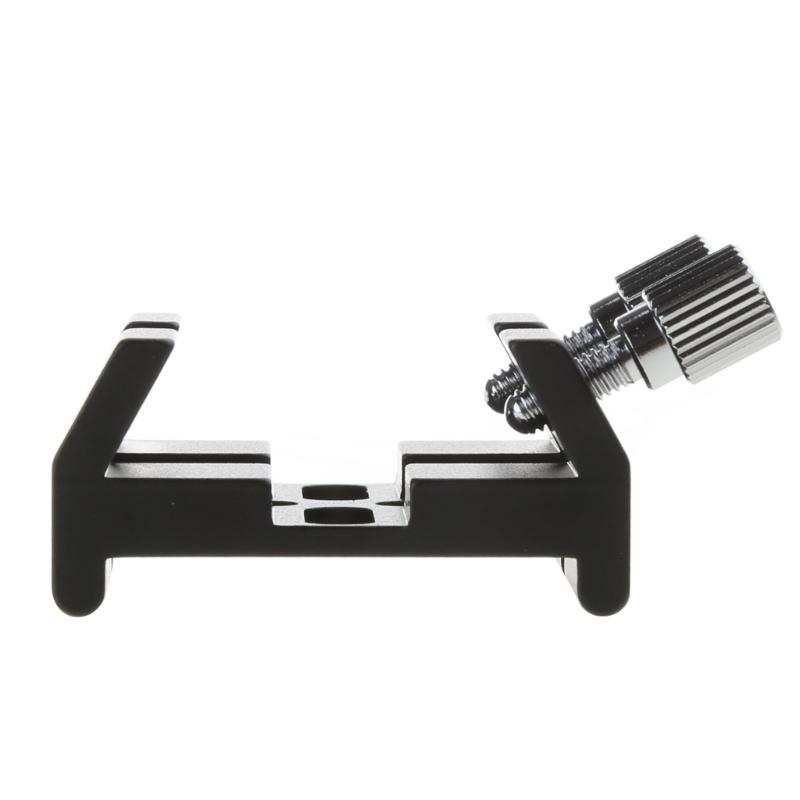 Supporto per telescopio con base a coda di rondine universale aggiornato, morsetto a coda di rondine con due viti a testa zigrinata, installazione semplice e resistente.