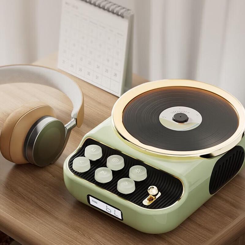 Portable CD Player & Bluetooth Speaker with Aroma Diffuser and Night Light (CN Version)