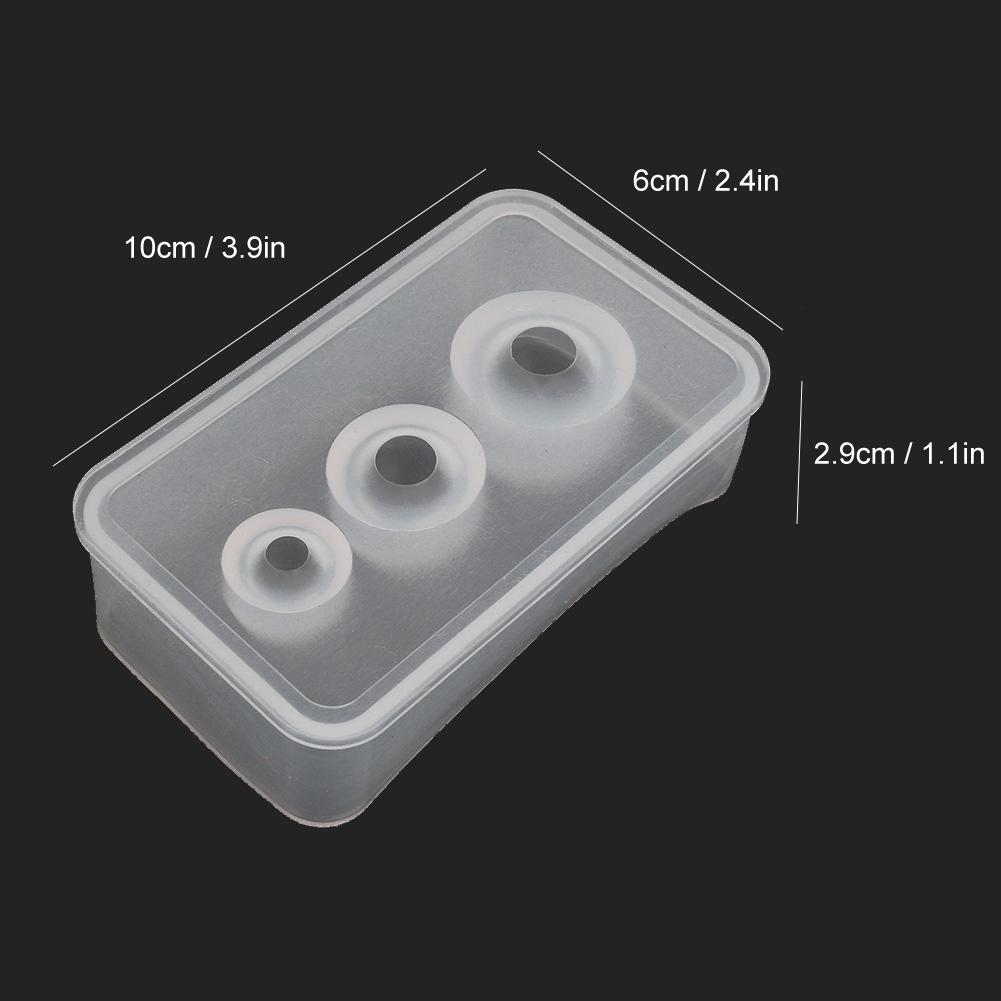 3D Stereo Spherical Silicone Mold DIY Jewelry Epoxy Mold Jewelry Crafts Pendant Making Tool