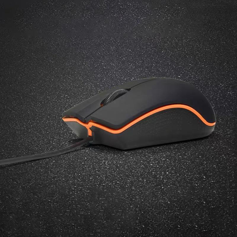 Optical Wired Mouse 1200Dpi Computer Office Mouse Non Slip Business Office Home Laptop Usb Wired Mouse Accessories