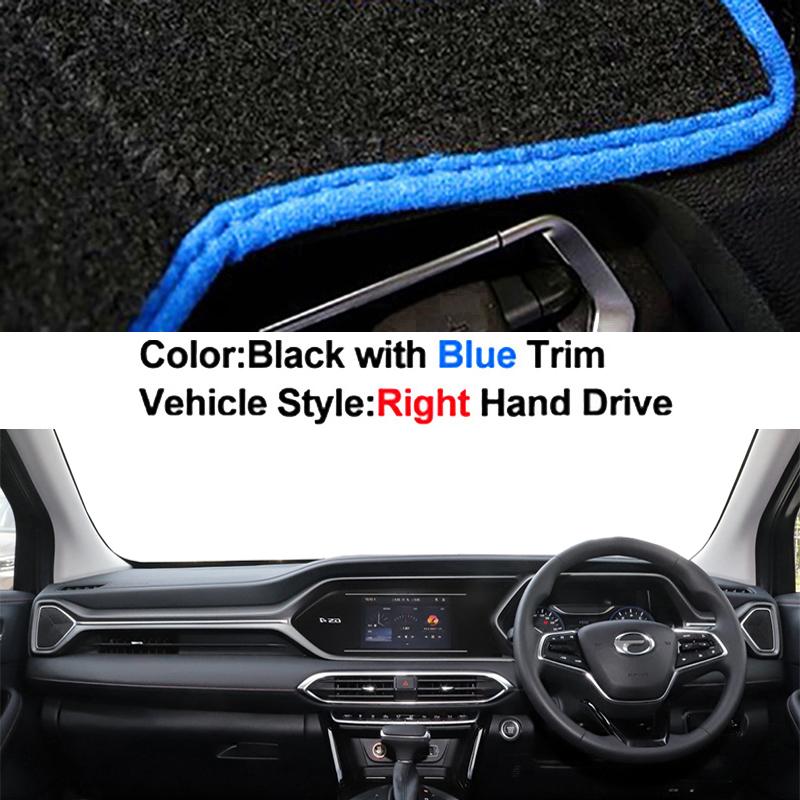 Car Dashboard Cover For GAC Trumpchi GS4 2026 2026 2026 Center Console Protector Carpet Dashmat Sun-shade Accessories