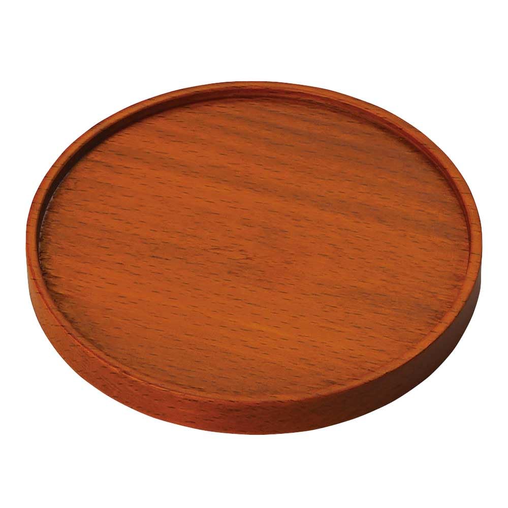 

Yamako Beech Stacking Light x 51065 Coaster, Brown, 9.3 H1.2cm,