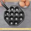 Tavă antiaderentă cu 12 găuri pentru gătit acasă Ideal pentru bile de caracatiță Takoyaki bile pentru clătite Ustensile de bucătărie
