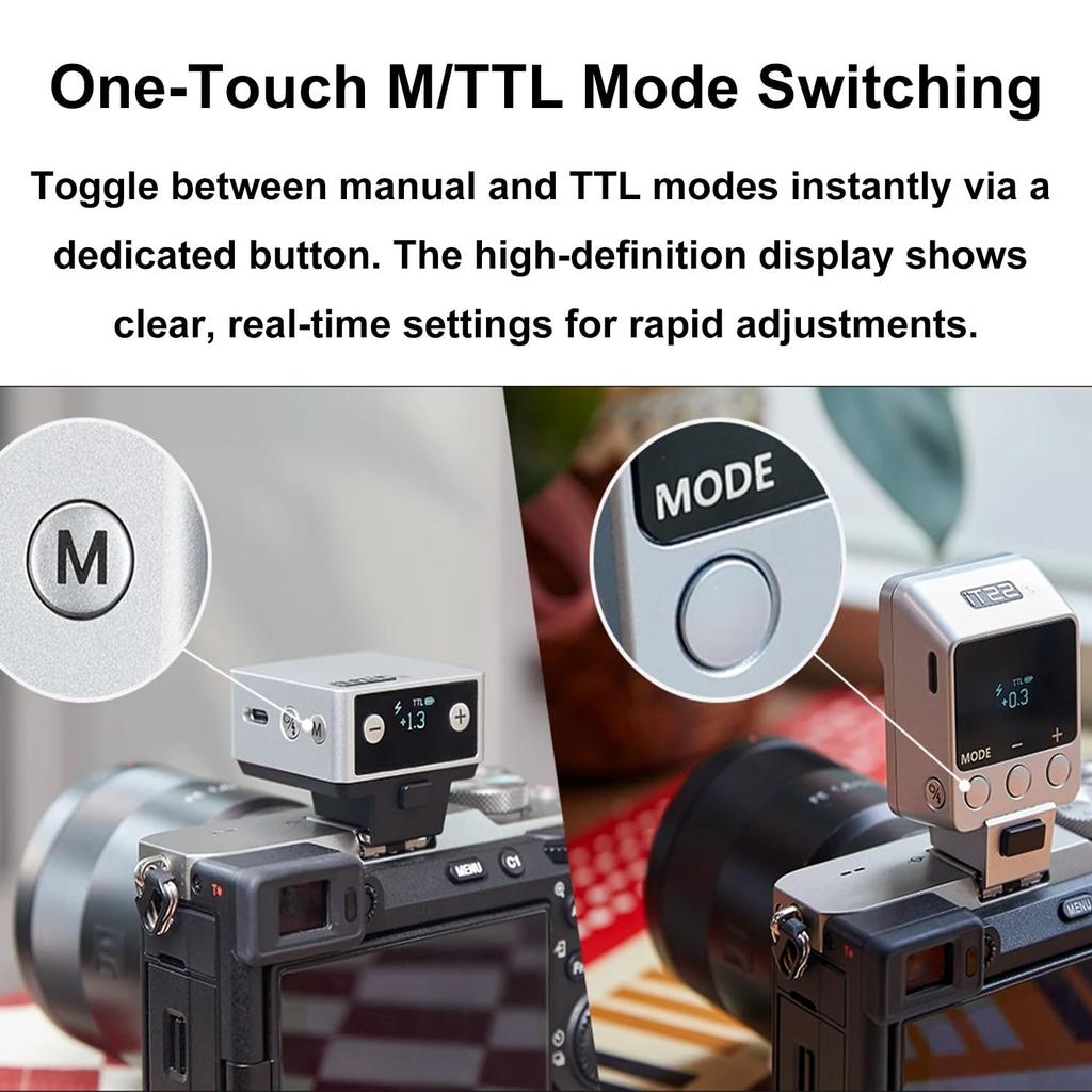 Godox iT20 N TTL Camera Flash with Lithium Nikon Camera Flash Digital Camera with Standard Hot Second Recycle 700 Full Power Flashes iT20-N