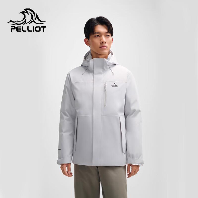 Pelliot Men's Mountain Wild Goose Down Hooded Parka