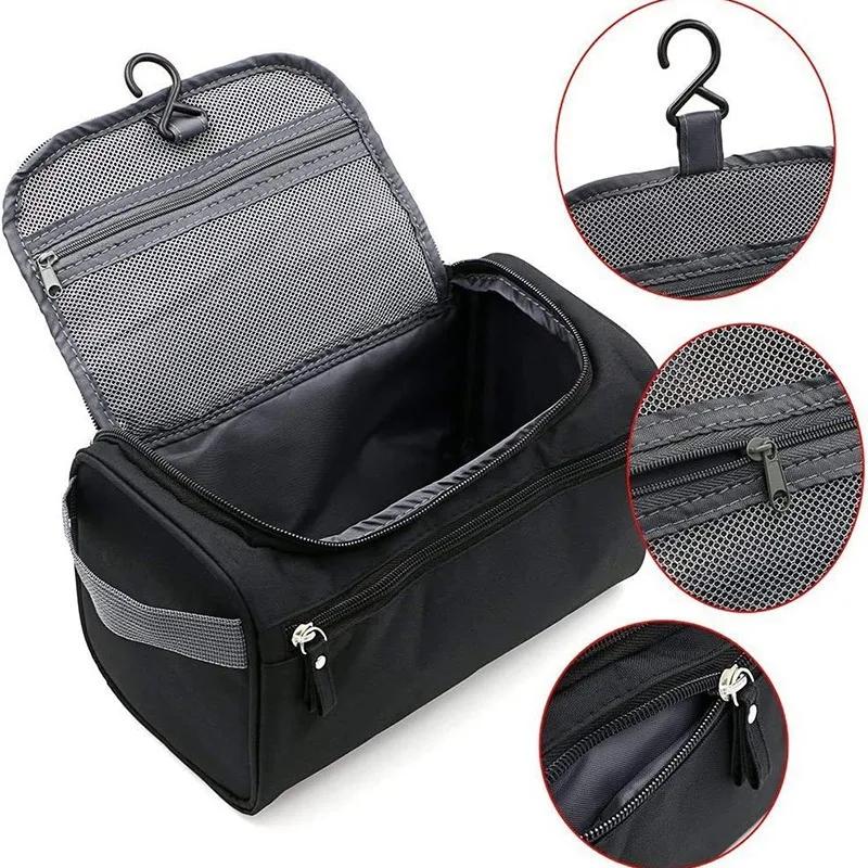 Zipper Man Women Waterproof Makeup Bag Cosmetic Bag Beauty Case Make Up Organizer Toiletry Bag Kits Storage Travel Wash Pouch