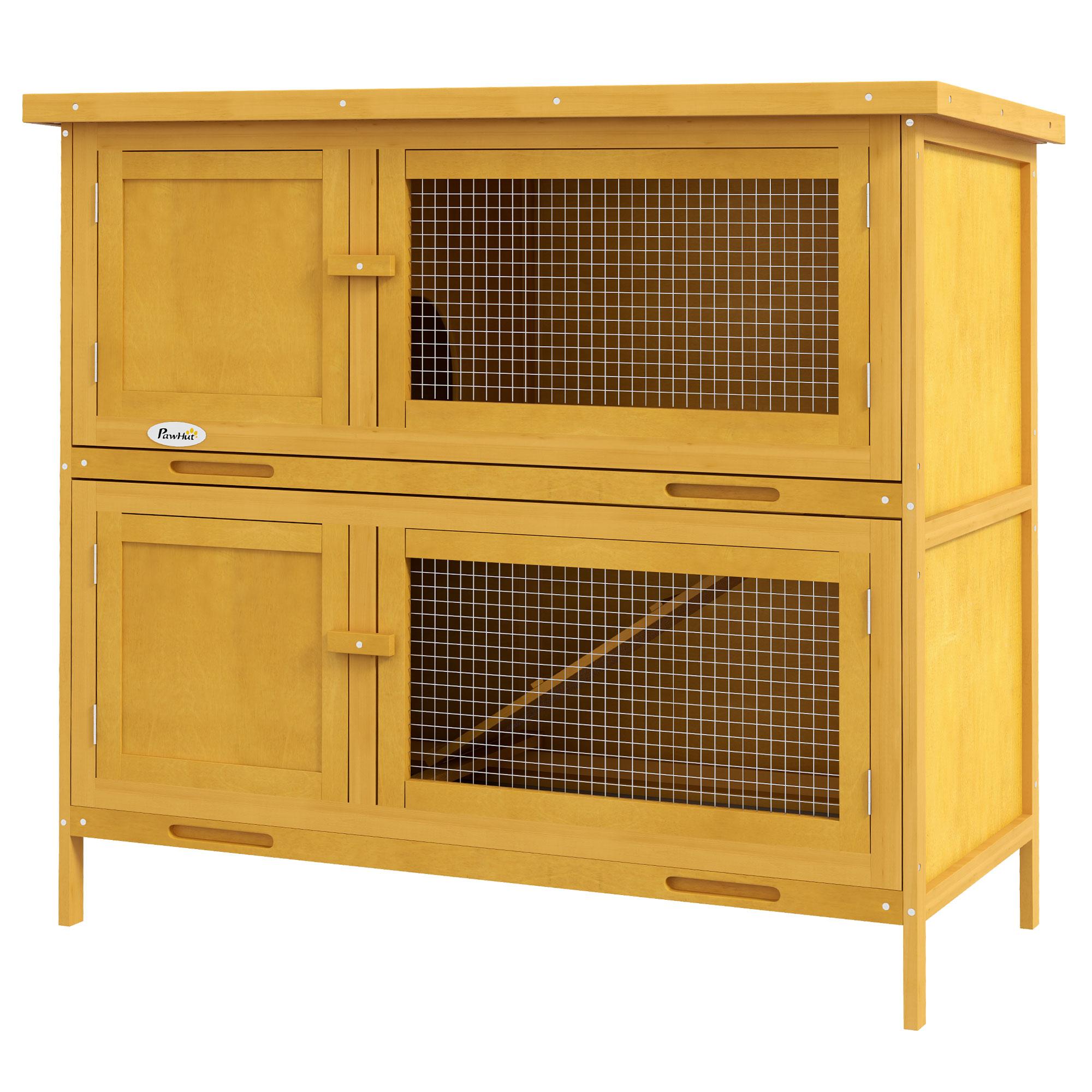Double Decker Rabbit Hutch 2 Tier