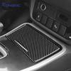 For Mitsubishi Outlander 2017 2018 2019 2020 2021 Real Soft Carbon Fiber Sticker LHD RHD Central Control Storage Box Panel Trim