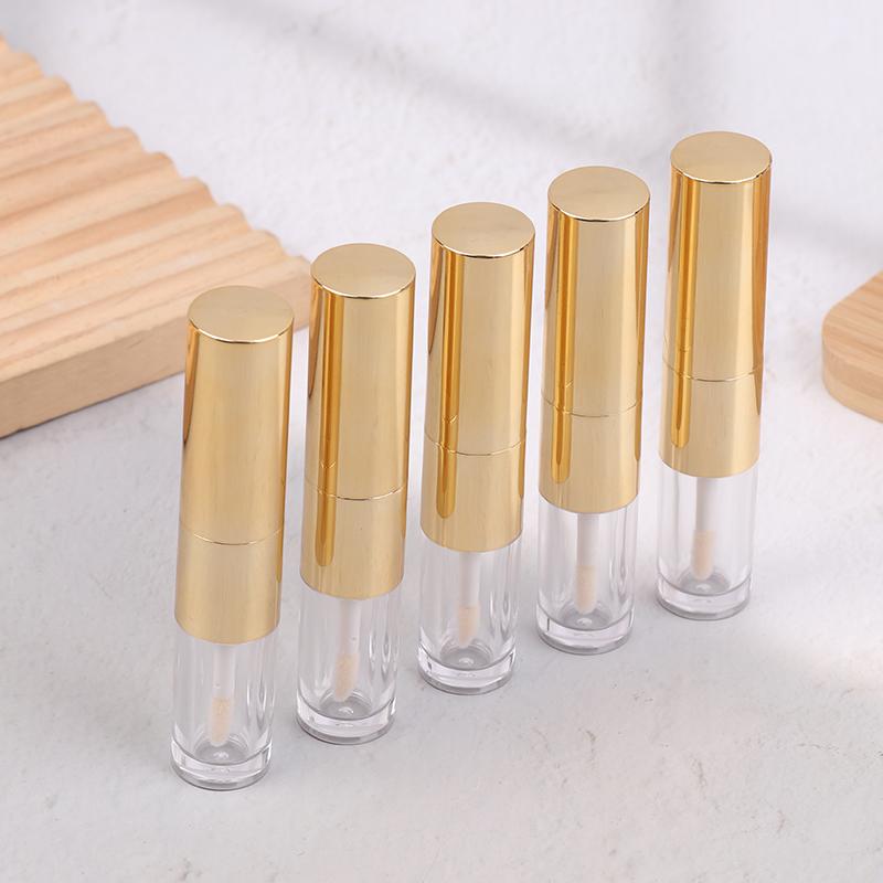 Double-Ended Empty 2.5Ml Clear Lip Gloss Tube Refillable Lip Balm Bottles Lipstick Containers For Travel Women Girls Diy Makeup