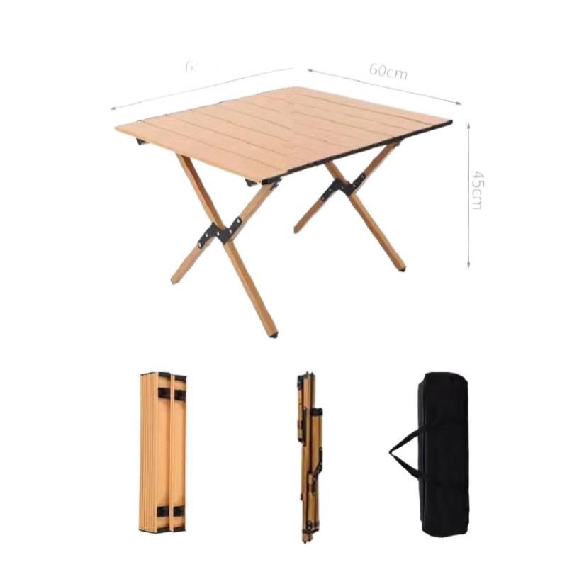 Conjunto Portátil Ultraleve de Mesa Dobrável e Cadeiras de Alumínio para Acampamento ao Ar Livre e Piqueniques